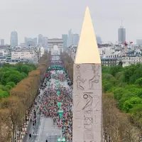 Marathon de Paris 2026 : J-7 avant le grand départ sur les Champs-Élysées &copy; A.S.O/Morgan Bove