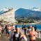 Les Alpes dominant les coureurs du marathon &copy; Facebook / Marathon des Alpes-Maritimes Nice-Cannes