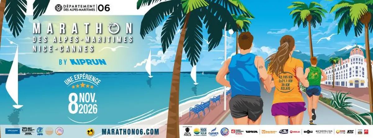 Marathon des Alpes-Maritimes Nice-Cannes 2026 : dates et programme