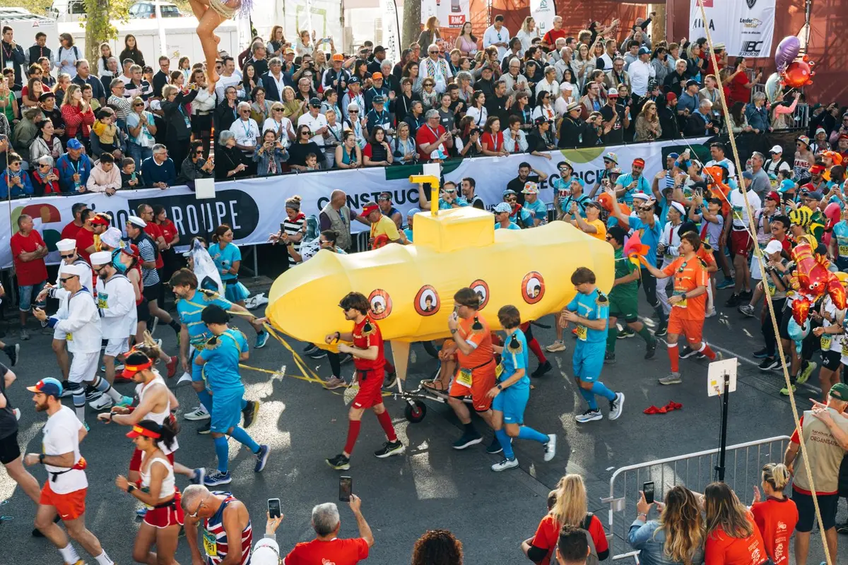 Plus qu'un marathon, une véritable fête! 