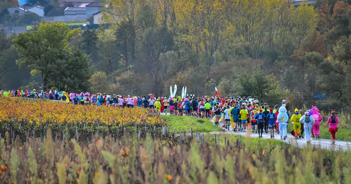 Marathon International du Beaujolais : sur le parcours