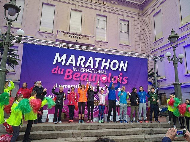 Marathon International du Beaujolais près de Lyon