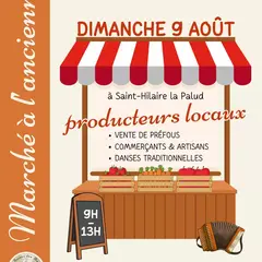 Marché à l’ancienne à Saint Hilaire La Palud