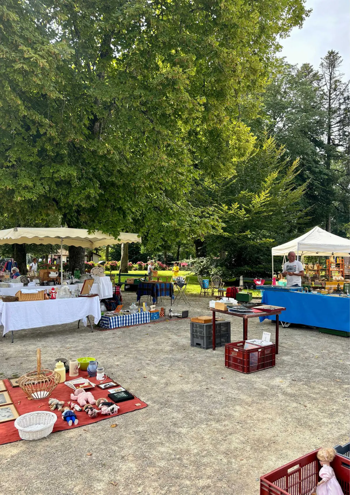 Marché à la brocante
