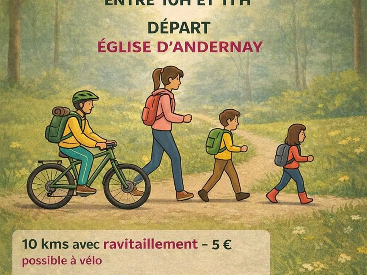 Marche à la campagne