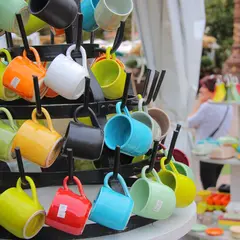 Marché à la céramique et aux santons