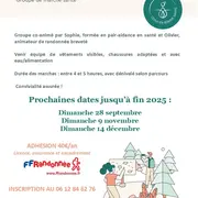 Marche à la journée