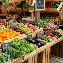 Marché Alésia à Paris 13e