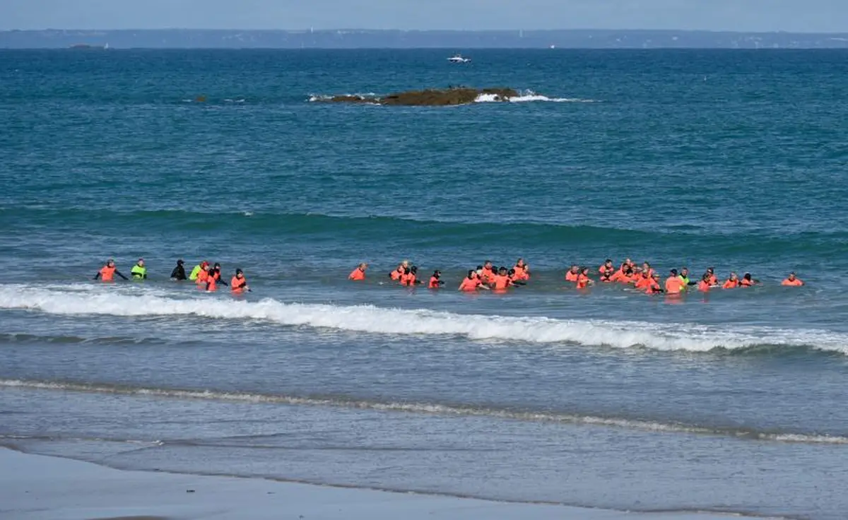 Marche aquatique côtière