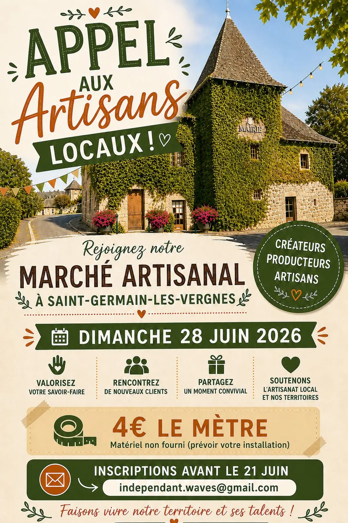 Marché artisanal