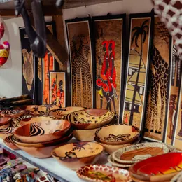 Marché artisanal à Canopy