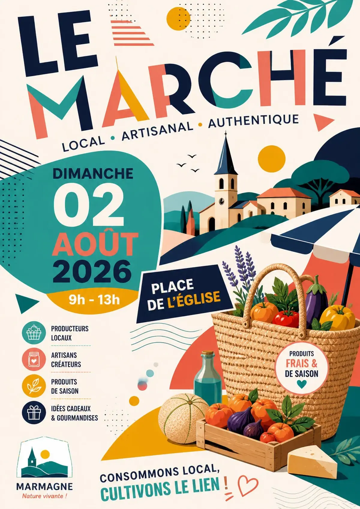 Marché Artisanal à Marmagne