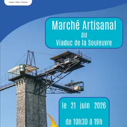 Marché artisanal au Viaduc de la Souleuvre