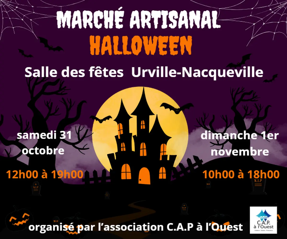 Marché artisanal d'Halloween