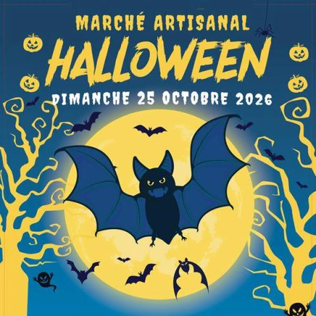 Marché artisanal d'Halloween
