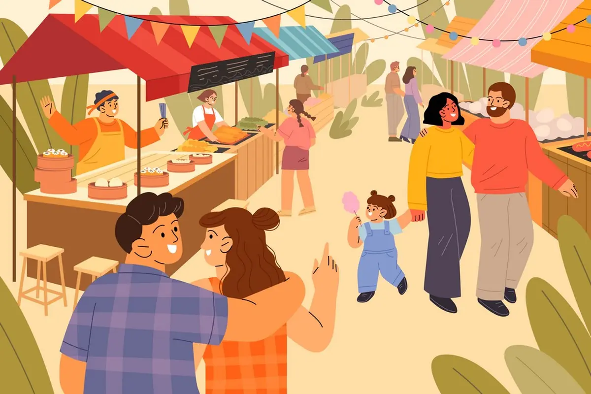 Marché artisanal & démonstrations