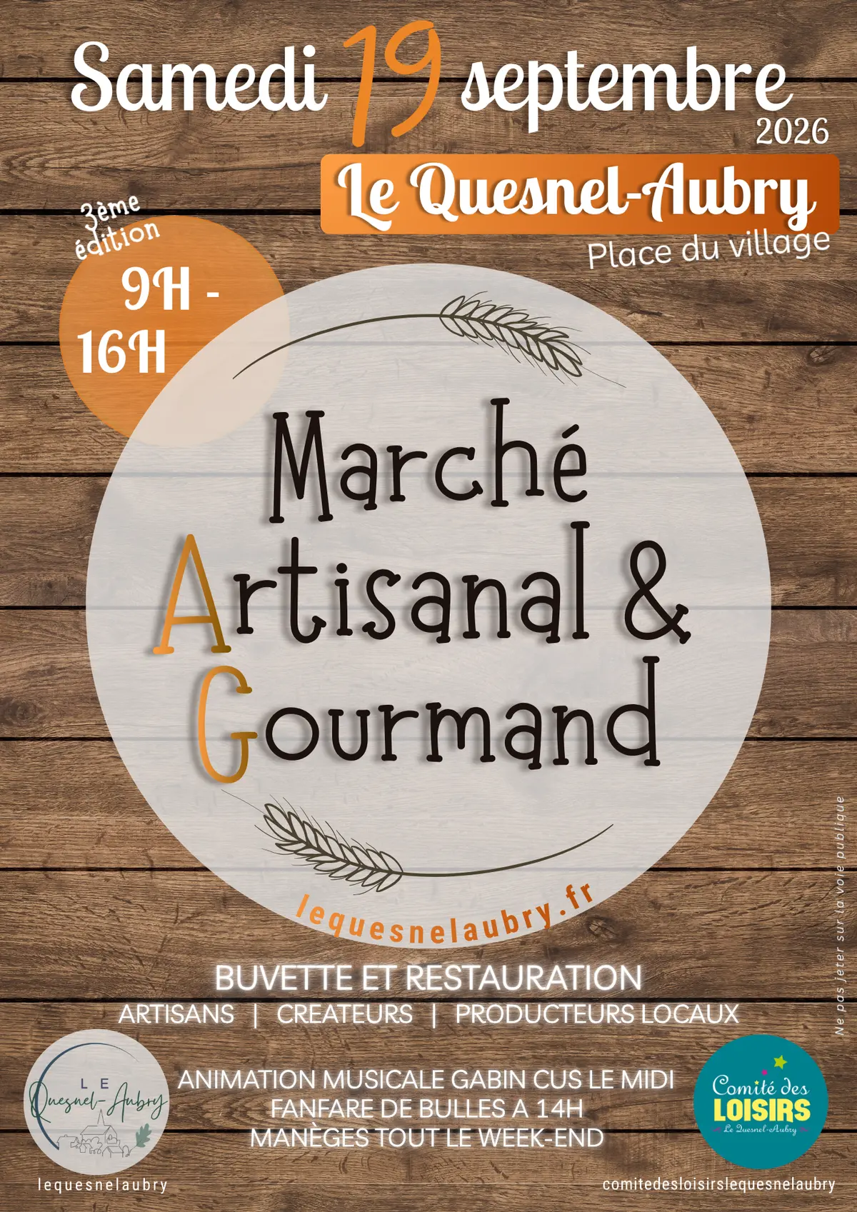 Marché Artisanal et Gourmand