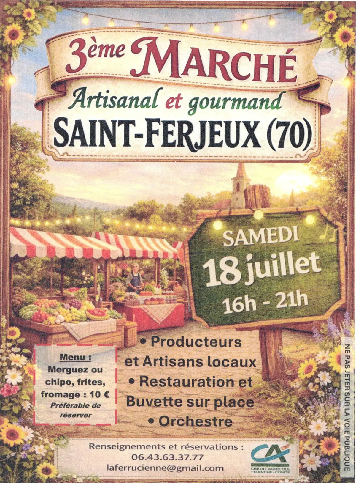 Marché artisanal et gourmand
