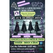 Marché artisanal fantastique au lac du Tolerme