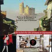 Marché artisanal médiéval