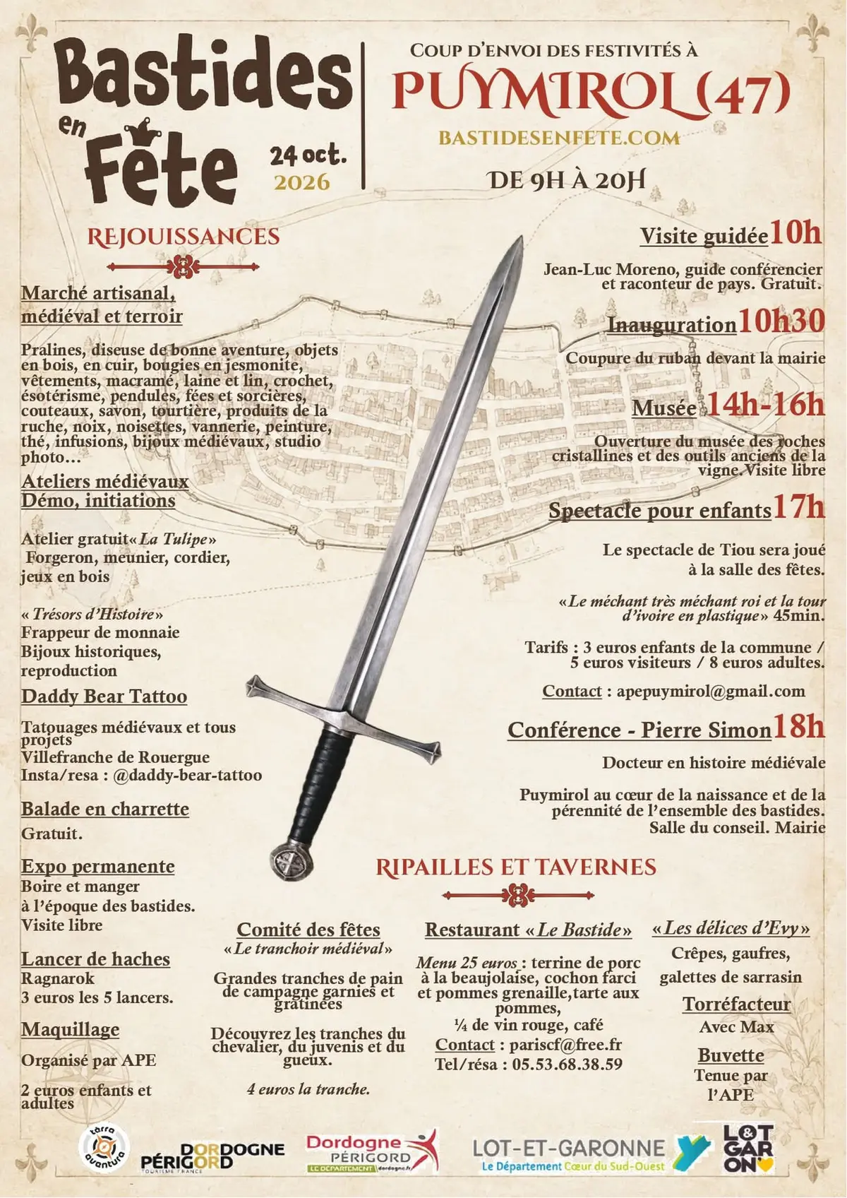 Marché artisanal, médiéval et terroir