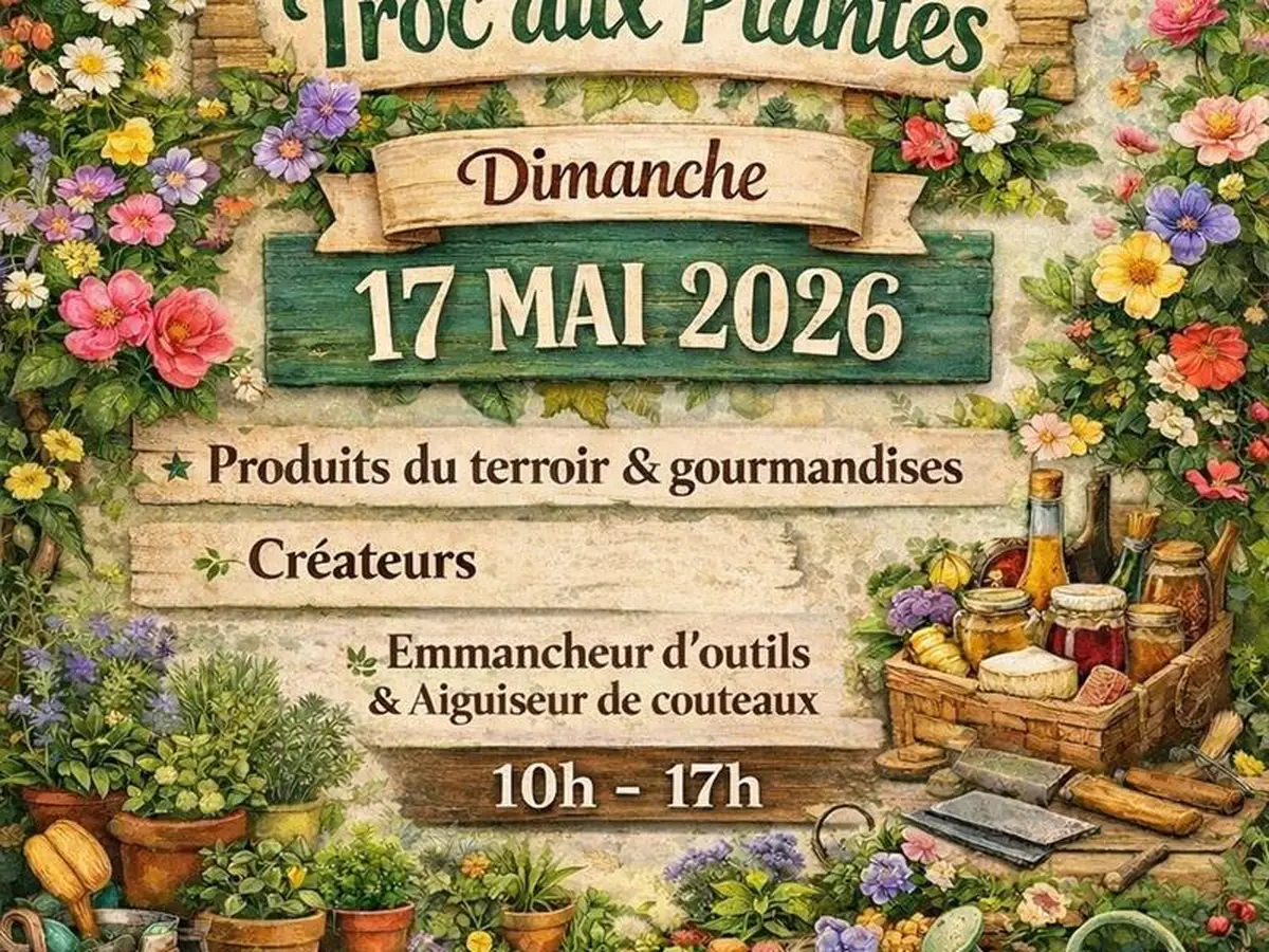 Marché artisanal – Troc aux plantes