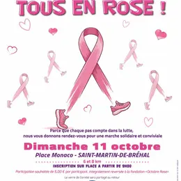Marche au bénéfice de Octobre Rose