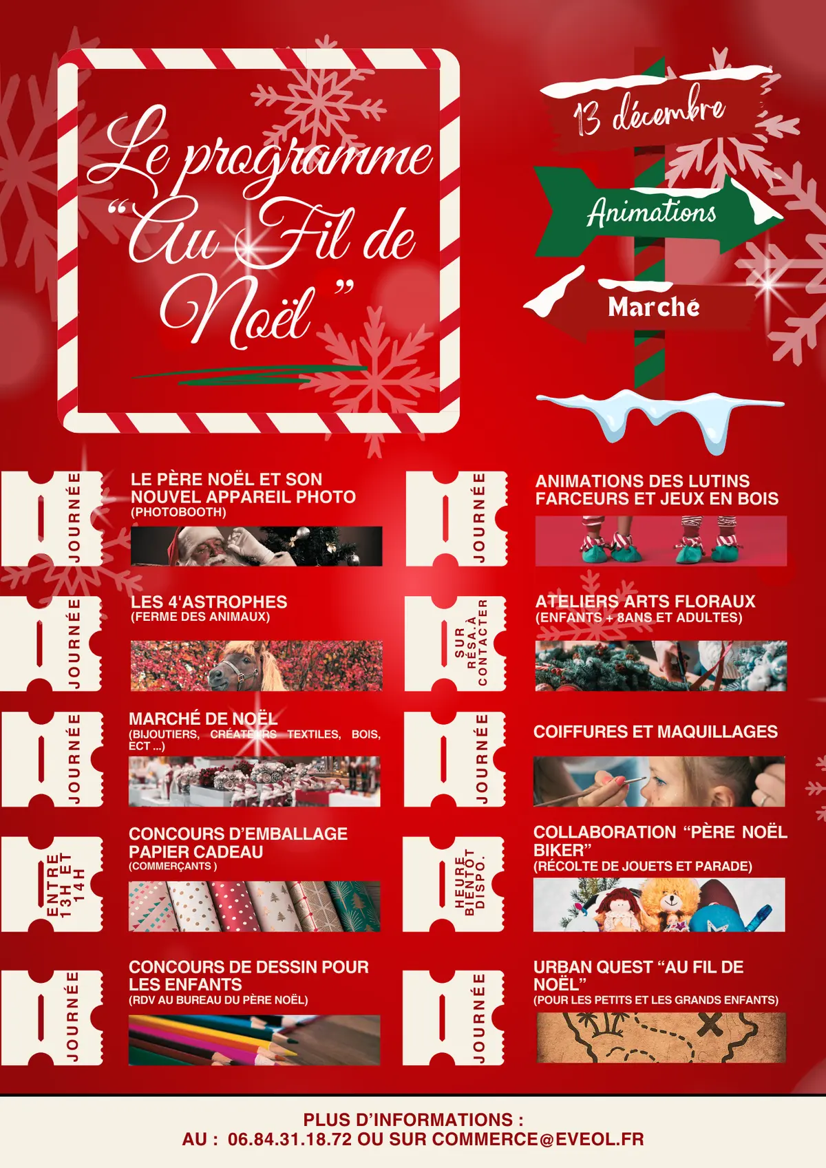 Marché : Au fil de Noël