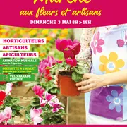 Marché aux fleurs et artisans