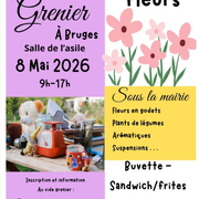 Marché aux fleurs et vide grenier