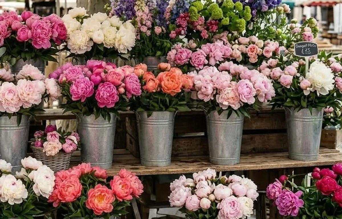 Marché aux fleur Paris 4e - Place Louis Lépine