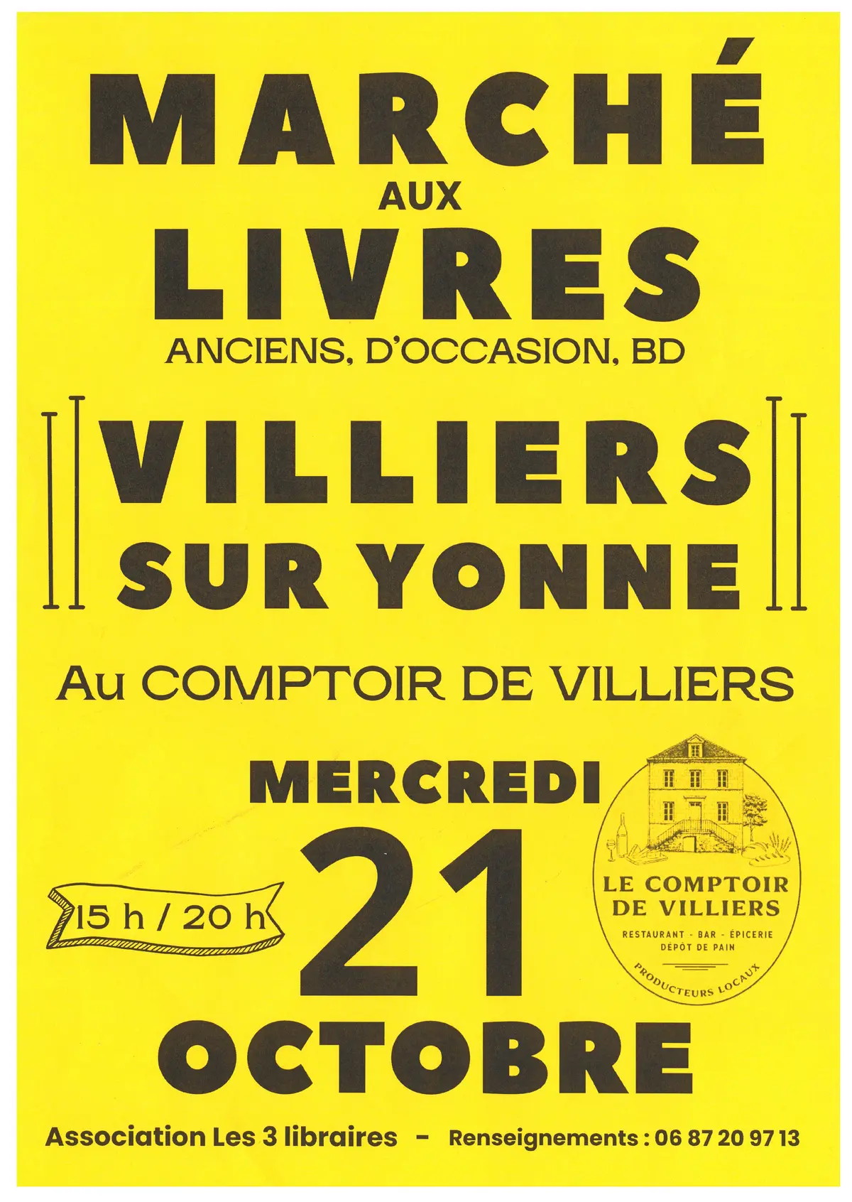 Marché aux livres anciens, d'occasion et BD