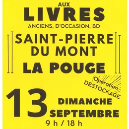 Marché aux livres anciens, occasions et BD