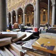 Marché aux livres de la Vieille Bourse à Lille