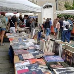 Marché aux livres, vieux papiers et supports culturels