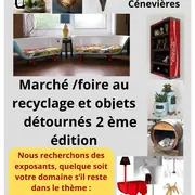 Marché aux objets détournés et recyclage
