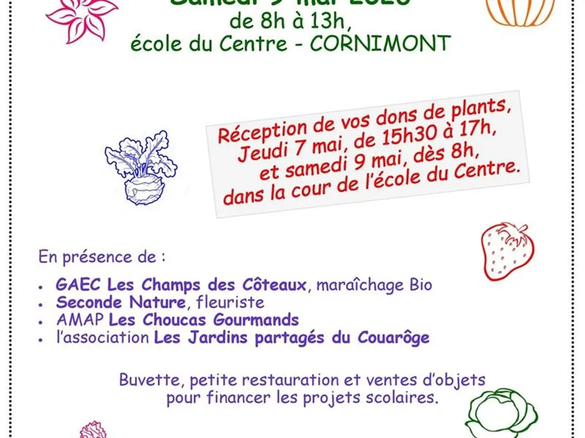 Marché aux plantes
