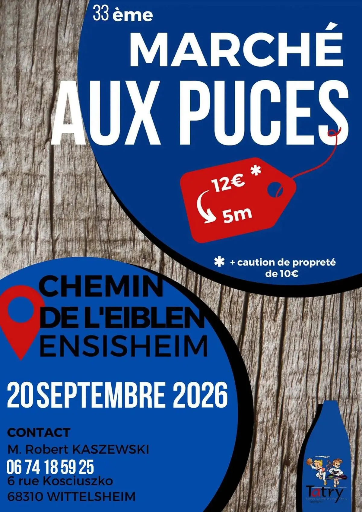 March&eacute; aux puces &agrave; Ensisheim