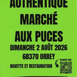Marché aux puces à Orbey