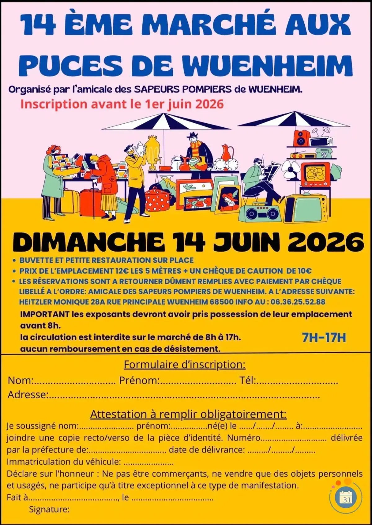 Marché aux puces