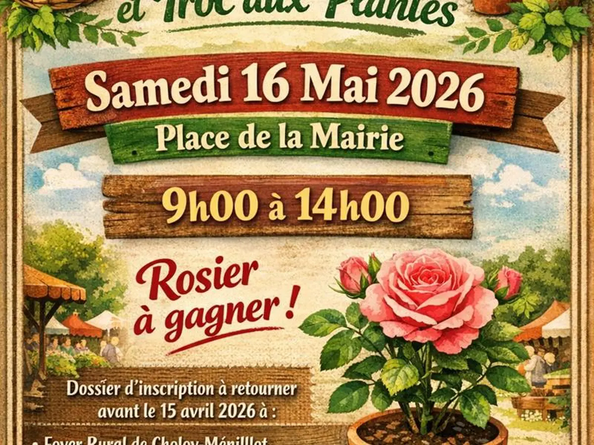 Marché campagnard et Troc aux plantes