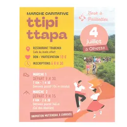 Marche caritative Ttippi ttapa - Nesk à Paillettes