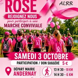 Marche conviviale - Octobre Rose