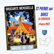 Marché d'Antiquités-Brocante de St Pierre en Auge -Janvier -