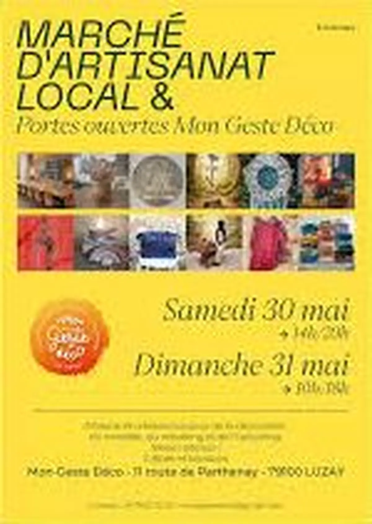 Marché d'artisanat local