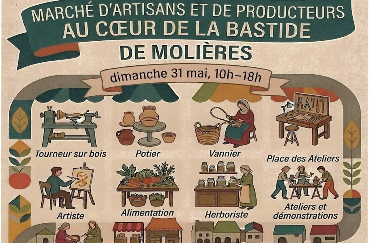 Marché d'artisans et de producteurs