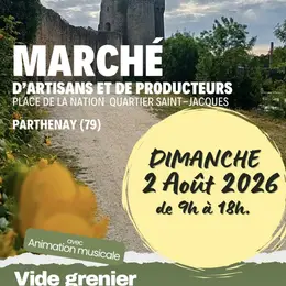 Marché d'artisans et de producteurs - Vide grenier et brocante