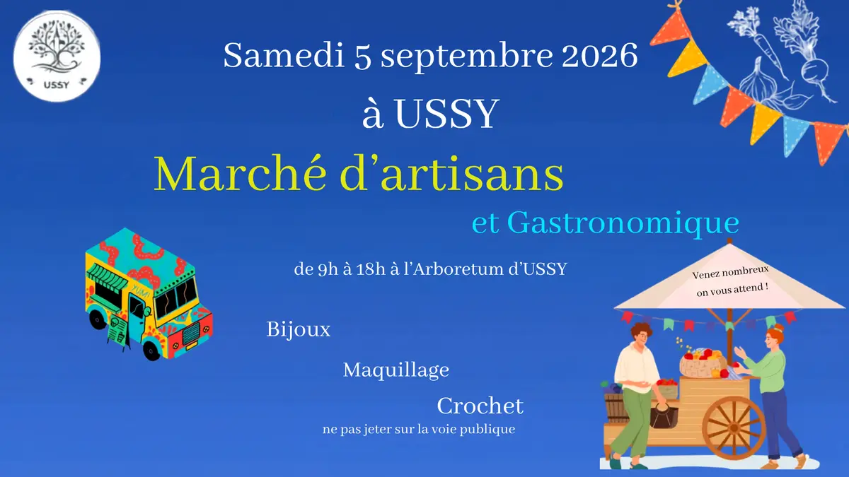 Marché d'artisans et gastronomique d'Ussy