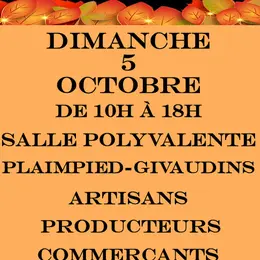 Marché d'Automne de Plaimpied-Givaudins