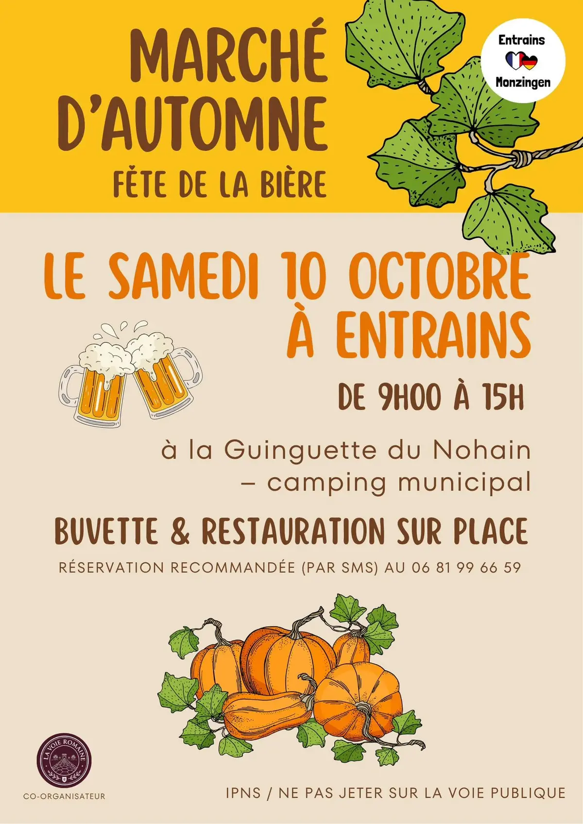 Marché d'automne et fête de la bière